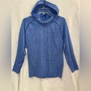 The North Face Heathered Blue Hoodie U19